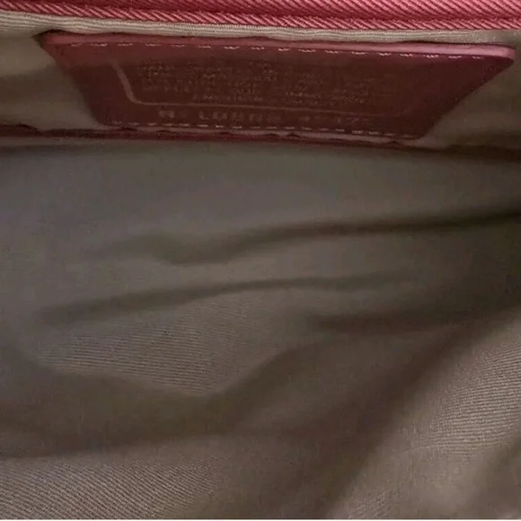 Coach Parker Straw Handbag EUC - Picture 7 of 7